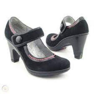 J-41 ROMANCE DESIGN FABULOUS BLACK SHOES WOMENS